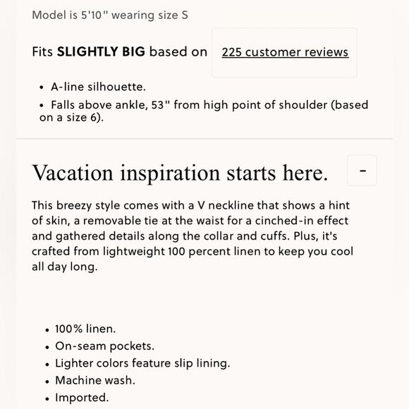 NWT J CREW PETITE Cabana dress in linen in white - Picture 8 of 9